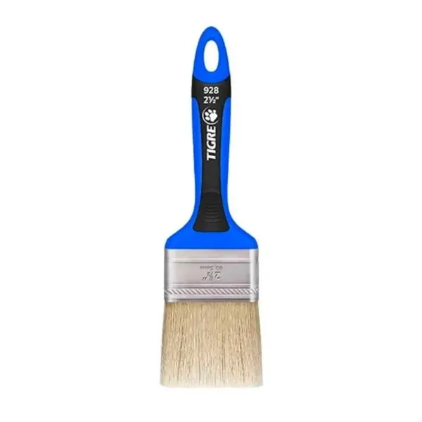 Trincha Premium Sintético Branco 928 2.1/2"- 60928010 - PINCÉIS TIGRE