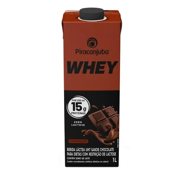 Bebida Piracanjuba Whey Chocolate 1L