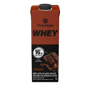 Bebida Piracanjuba Whey Chocolate 1L