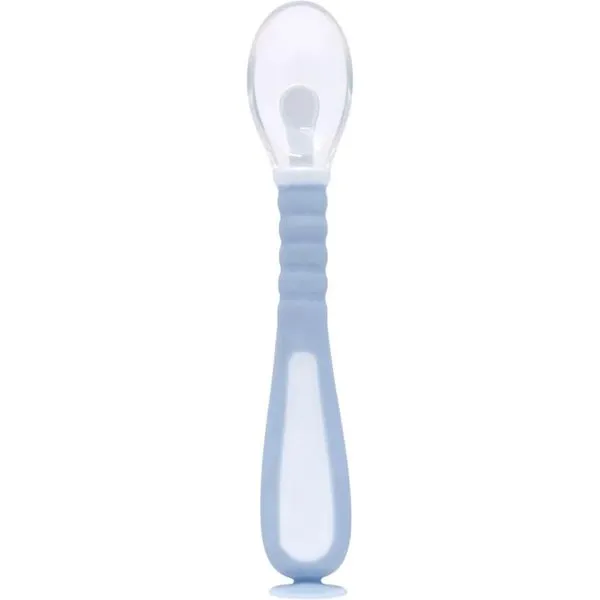 Colher Flexível em Silicone Azul Buba 18079