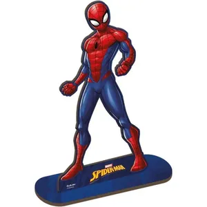 Enfeite Decorativo Mdf Personalizado De Mesa Personagem Homem Aranha