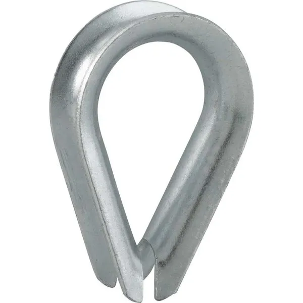 Anilha/sapatilho para cabo de aço 12,7 mm - 1/2" - NOVE54