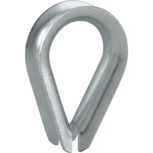 Anilha/sapatilho para cabo de aço 12,7 mm - 1/2" - NOVE54