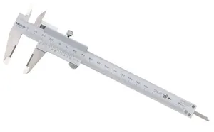 Paquímetro 150mm Quadrado Bico Metal Duro Longo (0,05mm) - Mitutoyo