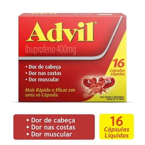 Advil 400mg 16 Cápsulas