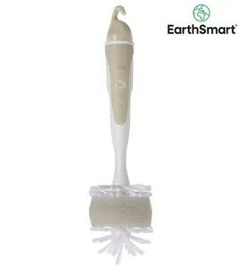 Escova para Mamadeira e Bico Vital Baby Bege
