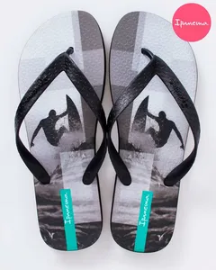 Chinelo Ipanema Masculino Urbano Surf Preto 45/46