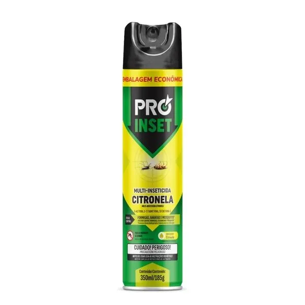 Inseticida Aerossol Baston Brasil Citronela 350ml