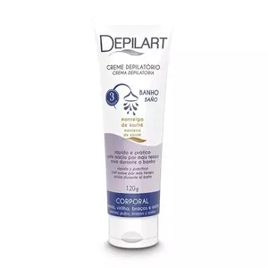 Creme Depilatório Corporal Depilart Banho Manteiga de Karité 120g