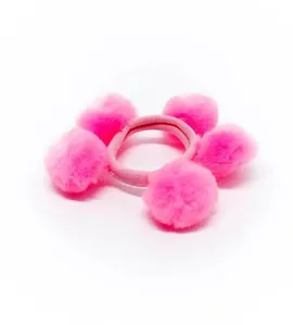 Elástico para Cabelo Moderninhas Pom Pom Ref 180