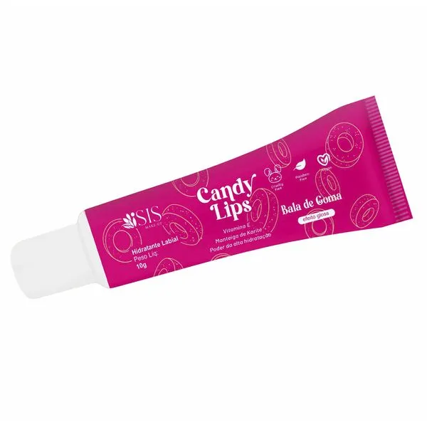 Hidratante Labial Isis Make Up Candy Lips Bala De Goma