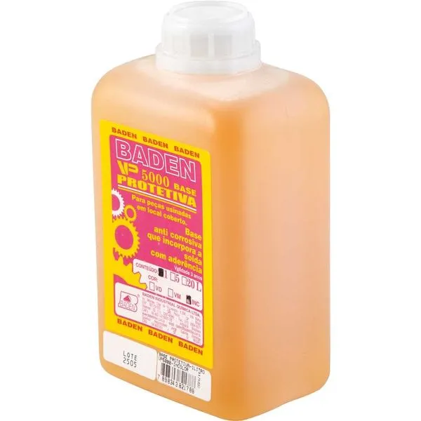 Verniz protetivo antioxidante 1 litro incolor VP-5000 BADEN