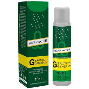 Sópracur Gel Beijável Esfria com Sabor Baunilha 18ml Linha Farmacinha do Riso Secret Love