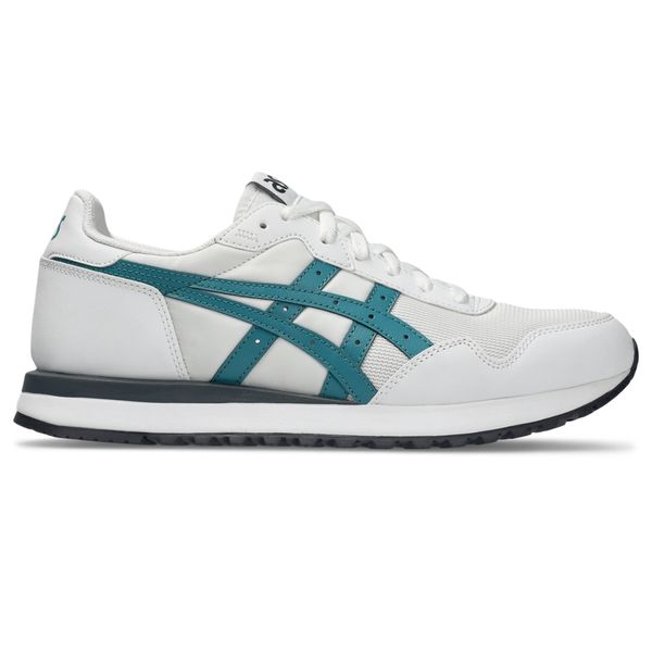 Tênis ASICS Tiger Runner - Unissex - Branco/Azul - tam: 36.5