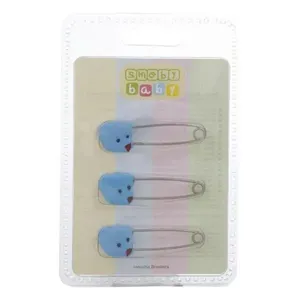 Kit Alfinete Para Fralda Smoby Baby 3 Peças 875395 (MP)