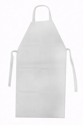 Avental de PVC branco com Forro 1,20m x 0,70m- Brascamp