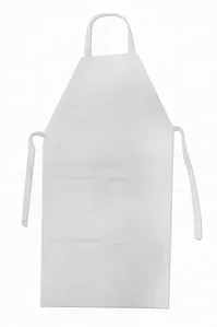 Avental de PVC branco com Forro 1,20m x 0,70m- Brascamp