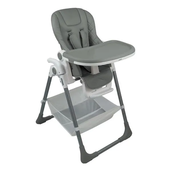 Cadeira De Alimentação Premium Baby Belle Até 18kg Cinza PPB9CRF009(MP)