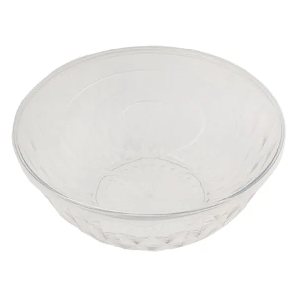 Tigela Com Tampa Plástico PET, PP 25x25x11cm LM3471 - honeyhome
