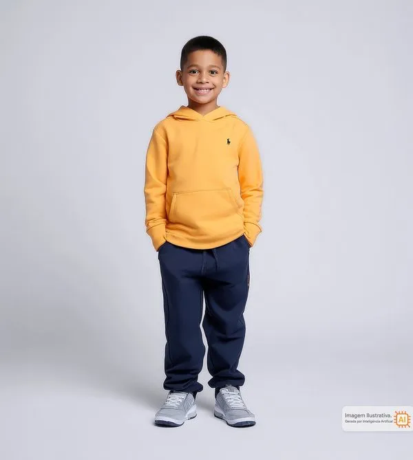 Conjunto Garoto Laranja - 10