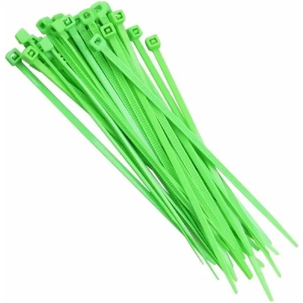 Abraçadeira 7298 de Nylon PA66 para Organizar Fios e Cabos 2,5 X 200MM 50 Unidades Verde Brasfort Abraçadeira 7298 Nylon PA66 2,5 X 200MM 50 Unidades Verde Brasfort