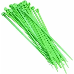 Abraçadeira 7298 de Nylon PA66 para Organizar Fios e Cabos 2,5 X 200MM 50 Unidades Verde Brasfort Abraçadeira 7298 Nylon PA66 2,5 X 200MM 50 Unidades Verde Brasfort