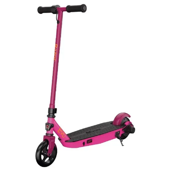 Patinete Elétrico Razor Black Label E90 até 54 kg Velocidade Máxima de 16 km/h Rosa W-BI