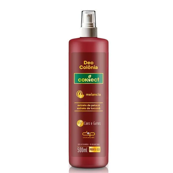 Deo Colônia Para Cães E Gatos Connect Melancia 500ml (MP)