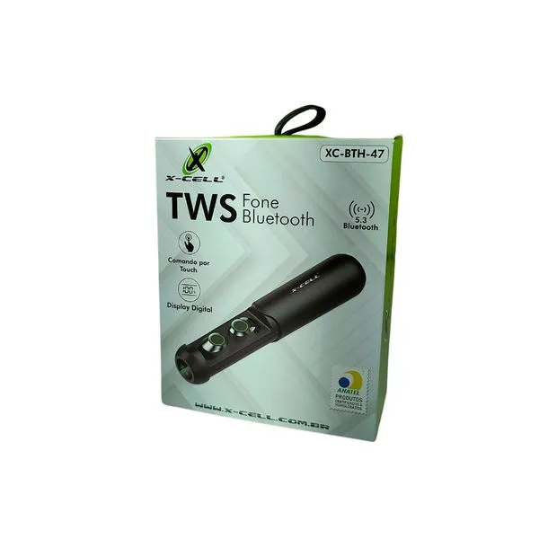 Fone de Ouvido Bluetooth Display Digital XCBTH47 - x-cell