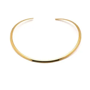 Colar Andrea de Aço Dourado Dourado Único