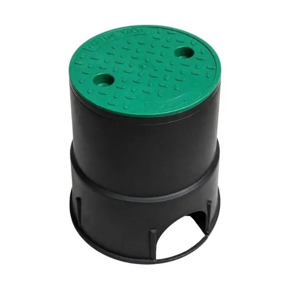 Caixa para Válvula Circular Mini de Polipropileno para Irrigação Subterrânea Siplás Plásticos Caixa para Válvula Circular Mini Polipropileno Irrigação Siplás Plásticos