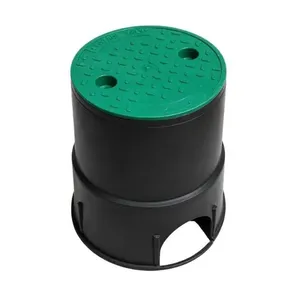 Caixa para Válvula Circular Mini de Polipropileno para Irrigação Subterrânea Siplás Plásticos Caixa para Válvula Circular Mini Polipropileno Irrigação Siplás Plásticos