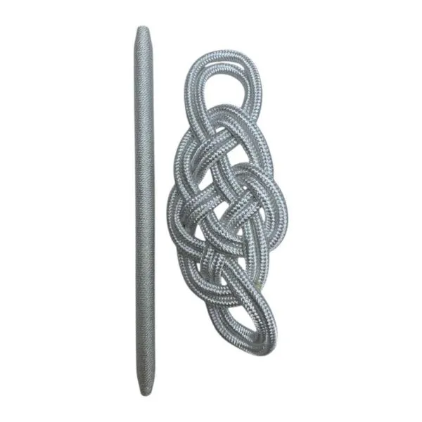 Fivela Para Cortina Home Living Branca Perolada 18x8x2cm (MP)