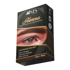 Henna Isis Para Sobrancelhas Castanho Escuro