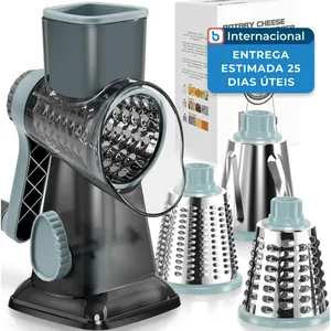 Ralador Rotativo Keouke 3 Lâminas Cinza A-MBI