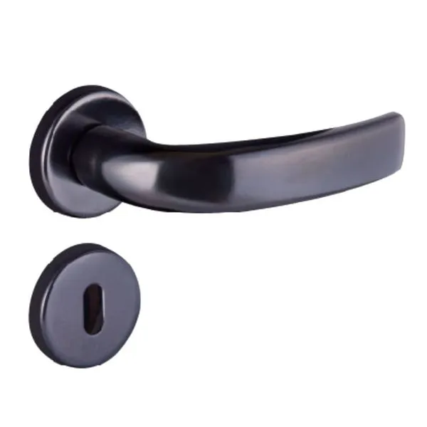 Fechadura Galaxy Interna Preto Fosco - 82512 - Aliança Fech.galaxy - Int. 4182 Preto Fosco - 82512 - Aliança