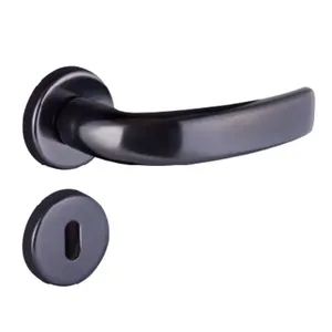 Fechadura Galaxy Interna Preto Fosco - 82512 - Aliança Fech.galaxy - Int. 4182 Preto Fosco - 82512 - Aliança