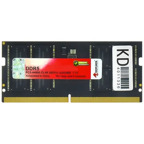 Memória RAM para Notebook Keepdata DDR5 16GB 5600MHz KD56S46-16G Alta Performance Memória RAM Notebook Keepdata DDR5 16GB 5600MHz KD56S46-16G