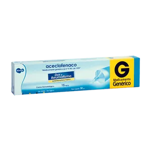 ACECLOFENACO CRME 30G - EMS (G) @