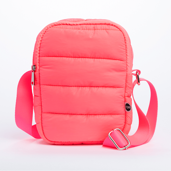 Bolsa Mini Puffer Rosa Chiclete