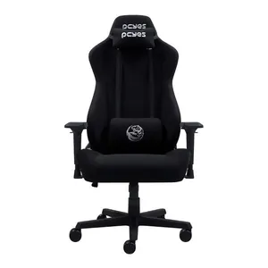 Cadeira Gamer Pcyes Mad Racer V8 Turbo - Preto - V8TBMADPT(Até 180kg, encosto e braços ajustáveis)