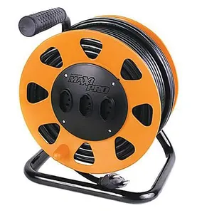 Extensão elétrica 20 m cabo PP 2x2,5mm² 3 tomadas 2P 20 A DN1544 - DANEVA