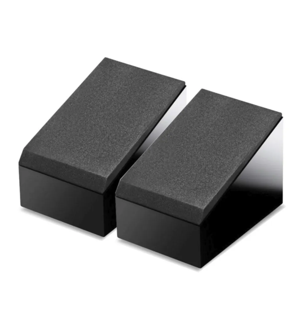 Kef R8a Par Caixa Acústica Dolby Atmos 150w Em 8 Ohms Preta