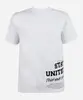 camiseta juvenil de algodão estampada off white 16