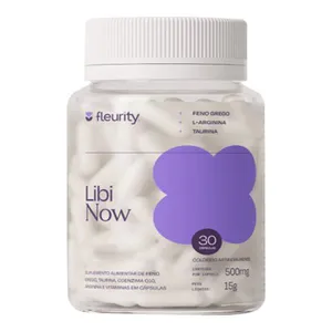 Suplemento Alimentar Libi Now Fleurity 30 Cápsulas