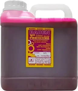 Verniz protetivo antioxidante 5 litros vermelho VP-5000 - BADEN