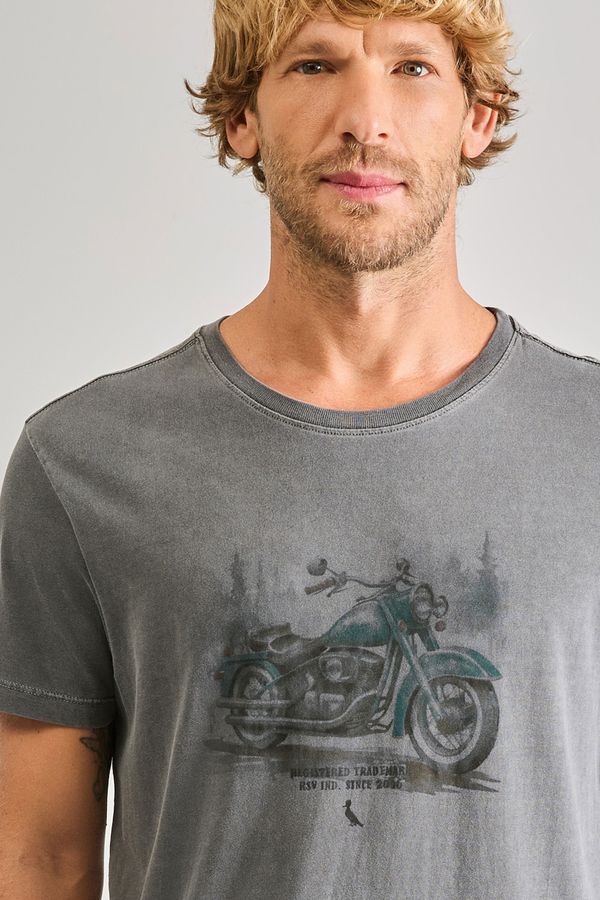 Camiseta Est Motorcyle Preto - M