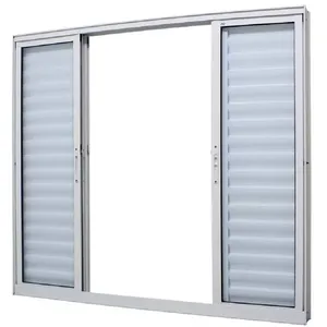 Janela Veneziana Caribe 6F 200x100 Branca - 1008-156 - JAP