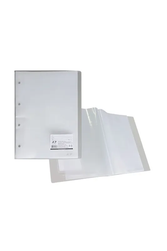 Pasta Catálogo Acp Fina com 10 Envelopes Cristal 25,7x33,5cm