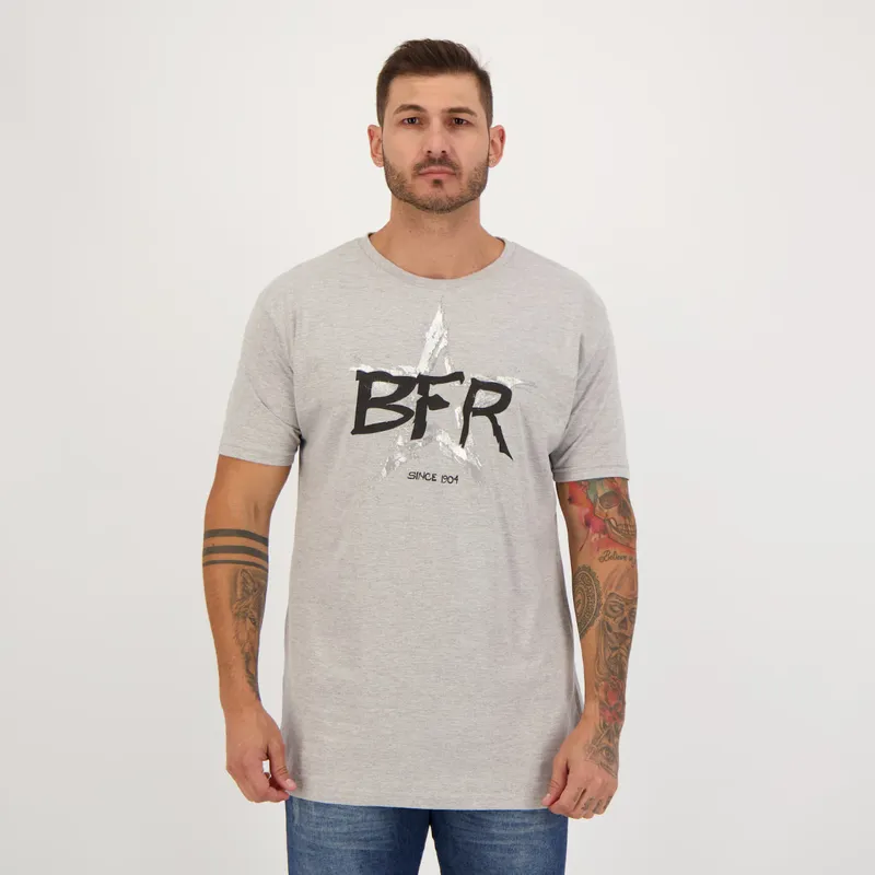 Camisa Botafogo Cinza Mescla